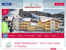 Tablet Screenshot of bergdiamant.at